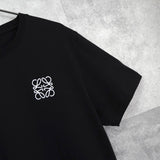 ロエベ アナグラム 刺繍 Tシャツ ブラック - NEWSED