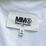 エムエムシックス ロゴ Tシャツ ホワイト - NEWSED