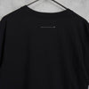 MM6 Maison Margiela 徽标 T 恤，黑色，未使用，带标签