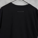 エムエムシックス メゾン マルジェラ ロゴ Tシャツ ブラック タグ付き未使用品 - NEWSED