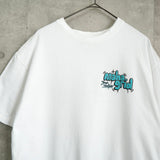 マハグリッド プリント Tシャツ ホワイト - NEWSED