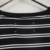Maison Margiela Striped T-shirt in Black/White