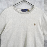 ポロラルフローレン スモールポニー ロゴ Tシャツ グレージュ - NEWSED