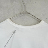 プレイ コムデギャルソン ロゴ Tシャツ ホワイト レディース - NEWSED