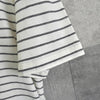 セリーヌ トリオンフ ボーダー柄 Tシャツ ホワイト