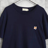 メゾンキツネ フォックスヘッド Tシャツ ネイビー - NEWSED