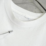 アディダス パフォーマンスロゴ刺繍 Tシャツ ホワイト - NEWSED