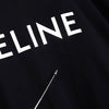 セリーヌ クラシック ロゴ Tシャツ ブラック
