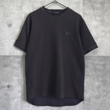 フレッドペリー ロゴ Tシャツ チャコールグレー - NEWSED