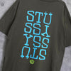 Old Stüssy 印花 T 恤 卡其色