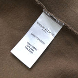 メゾンキツネ カレッジロゴ Tシャツ カーキ - NEWSED