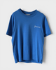 マルニ ステッチ 筆記体ロゴ Tシャツ ブルー サイズ38 レディース