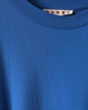 マルニ ステッチ 筆記体ロゴ Tシャツ ブルー サイズ38 レディース