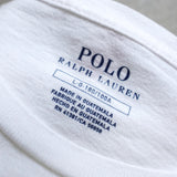 ポロ ラルフローレン スモールポニー ロゴ Tシャツ ホワイト - NEWSED