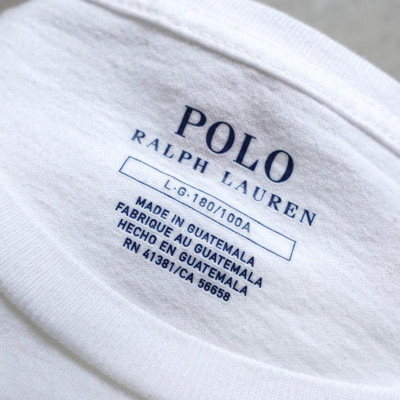 ポロ ラルフローレン スモールポニー ロゴ Tシャツ ホワイト - NEWSED