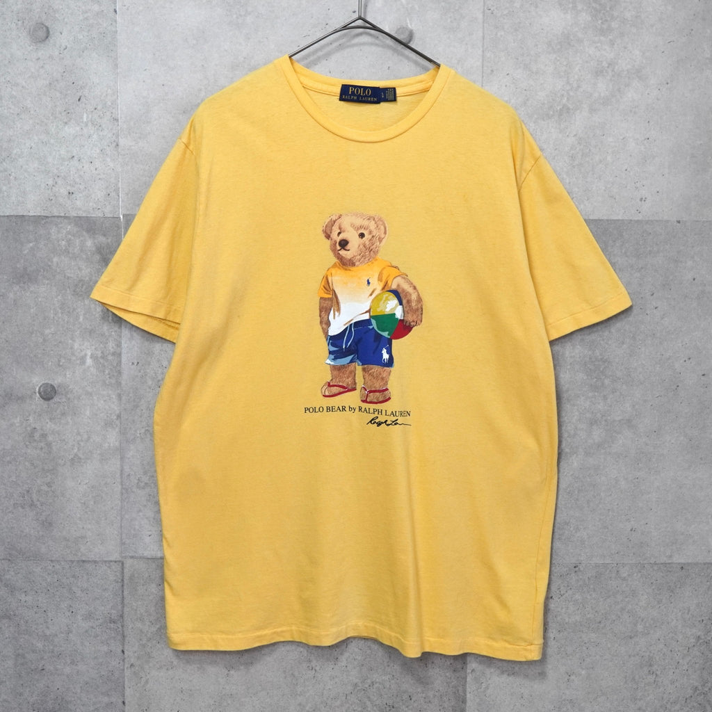 ポロ ラルフローレン ポロベア Tシャツ イエロー メンズ