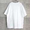 Maison Kitsune 花朵刺绣徽标 T 恤 白色