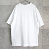 メゾンキツネ フラワーズ 刺繍 ロゴ Tシャツ ホワイト - NEWSED