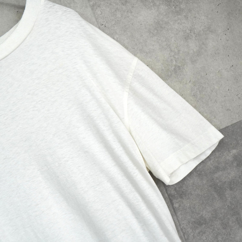 アクネストゥディオズ バックロゴ オーバーサイズ Tシャツ ホワイト - NEWSED