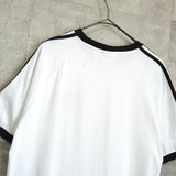 アディダス トレフォイルロゴ Tシャツ ホワイト / ブラック - NEWSED