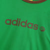 Adidas Ringer T恤，绿色
