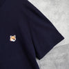 Maison Kitsune 狐狸头 T 恤 海军蓝