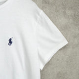ポロ ラルフローレン ポニーロゴ Tシャツ ホワイト - NEWSED