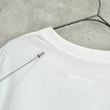 エムエムシックス メゾン マルジェラ ロゴプリント オーバーサイズ Tシャツ ホワイト - NEWSED