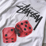 ステューシー ダイス Tシャツ ホワイト - NEWSED