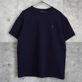 ラルフローレン ロゴ Tシャツ ネイビー - NEWSED