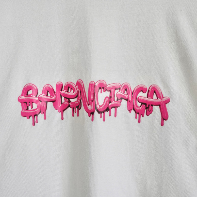 バレンシアガ ロゴ Tシャツ ホワイト レディース - NEWSED