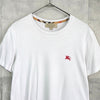 バーバリー ロンドン イングランド ホースロゴ Tシャツ ホワイト メンズ