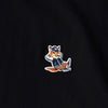 Maison Kitsune Chillax 狐狸 T 恤（黑色）