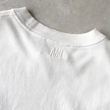 アミパリ アミ パリス ハートロゴ Tシャツ ホワイト - NEWSED
