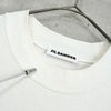 Jil Sander 徽标 T 恤白色