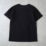 メゾン キツネ プリント Tシャツ ブラック - NEWSED