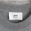 アミ パリス アミパリ ロゴ刺繍  オーバーサイズ Tシャツ グレー