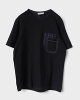 マルニ パッチワーク 胸ポケット Tシャツ ブラック サイズ44 メンズ レディース - NEWSED
