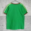Adidas Ringer T恤，绿色