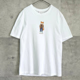メゾンキツネ フォックス プリント Tシャツ ホワイト - NEWSED