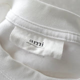アミパリ アミ パリス ハートロゴ Tシャツ ホワイト - NEWSED