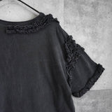 ドリス ヴァン ノッテン フリル 半袖トップス Tシャツ ダークグレー レディース - NEWSED