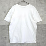 メゾンキツネ フォックスロゴ Tシャツ ホワイト - NEWSED