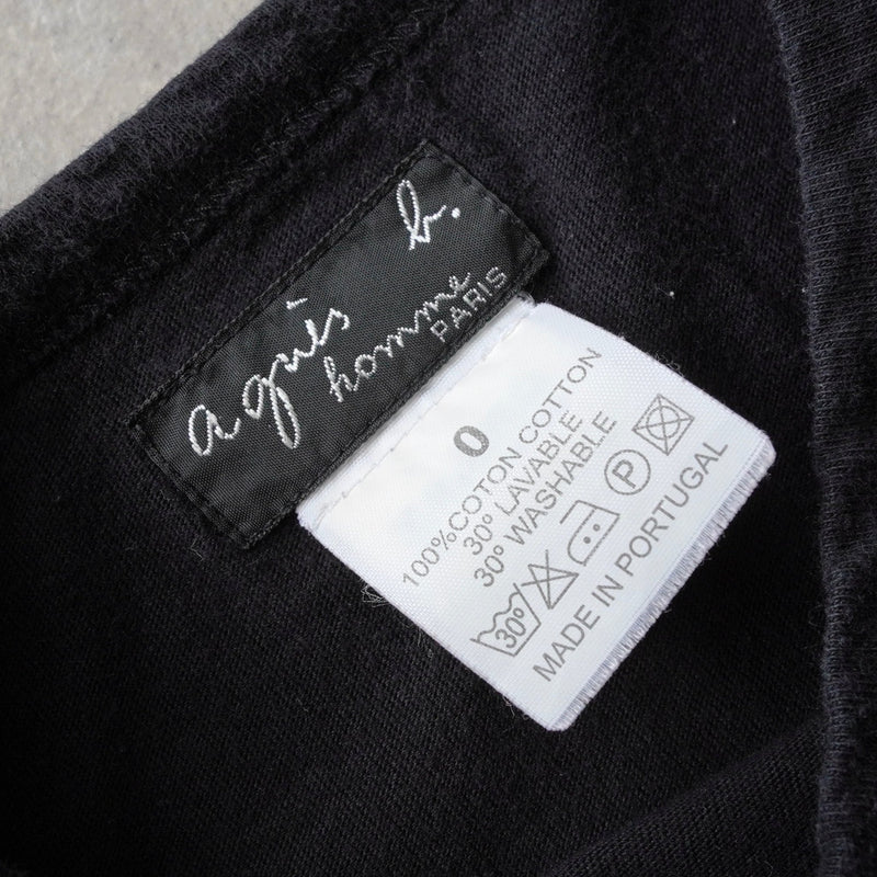 アニエスベー ロゴ Tシャツ ブラック レディース - NEWSED