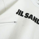 ジルサンダー ロゴ Tシャツ ホワイト - NEWSED