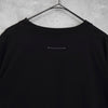 エムエムシックス メゾン マルジェラ ナンバーロゴ Tシャツ ブラック