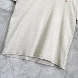 ポロラルフローレン スモールポニー ロゴ Tシャツ グレージュ - NEWSED