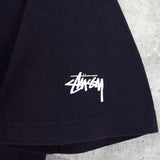 オールド ステューシー プリント Tシャツ ネイビー - NEWSED