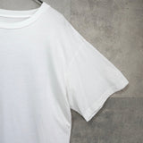 エムエムシックス メゾンマルジェラ プリント Tシャツ ホワイト - NEWSED