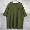 Maison Kitsune Camp Print T-Shirt, Khaki